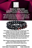 Black Onyx Natural Gemstone Bracelet
