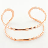 Thin Double Wire Bangle